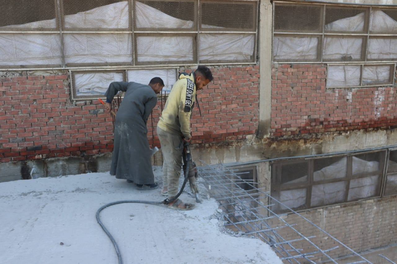 خلال تنفيذ الحملة بمركز بنها خلال تنفيذ الحملة بمركز بنها