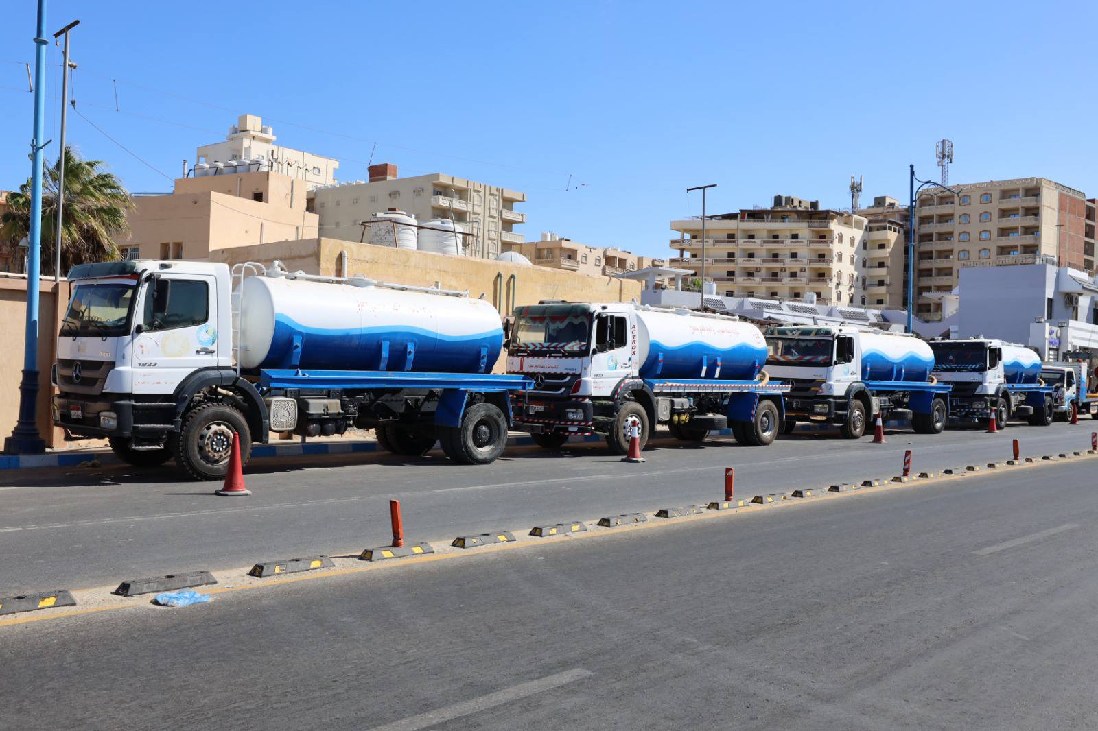 اجهزة محافظة مطروح تستعد لموسم الامطار