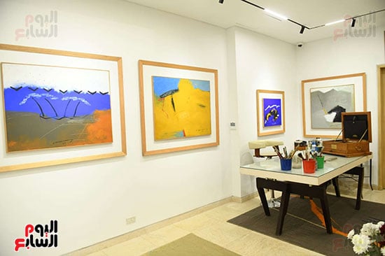 من داخل متحف فاروق حسني بالزمالك