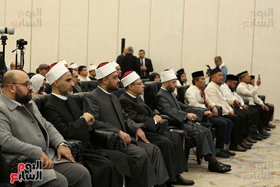 قيادات وزارة الأوقاف خلال المؤتمر