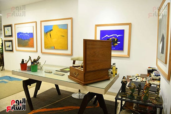 مرسم الفنان فاروق حسني