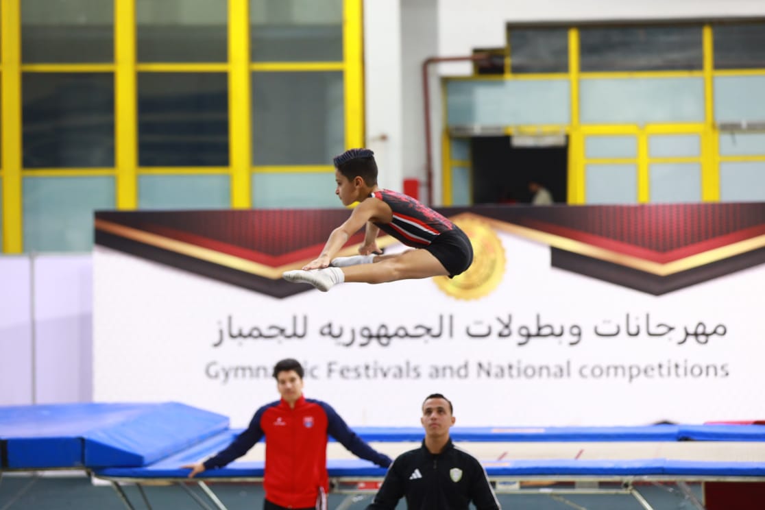 يحيي هشام لاعب جمباز الترامبولين  (7)