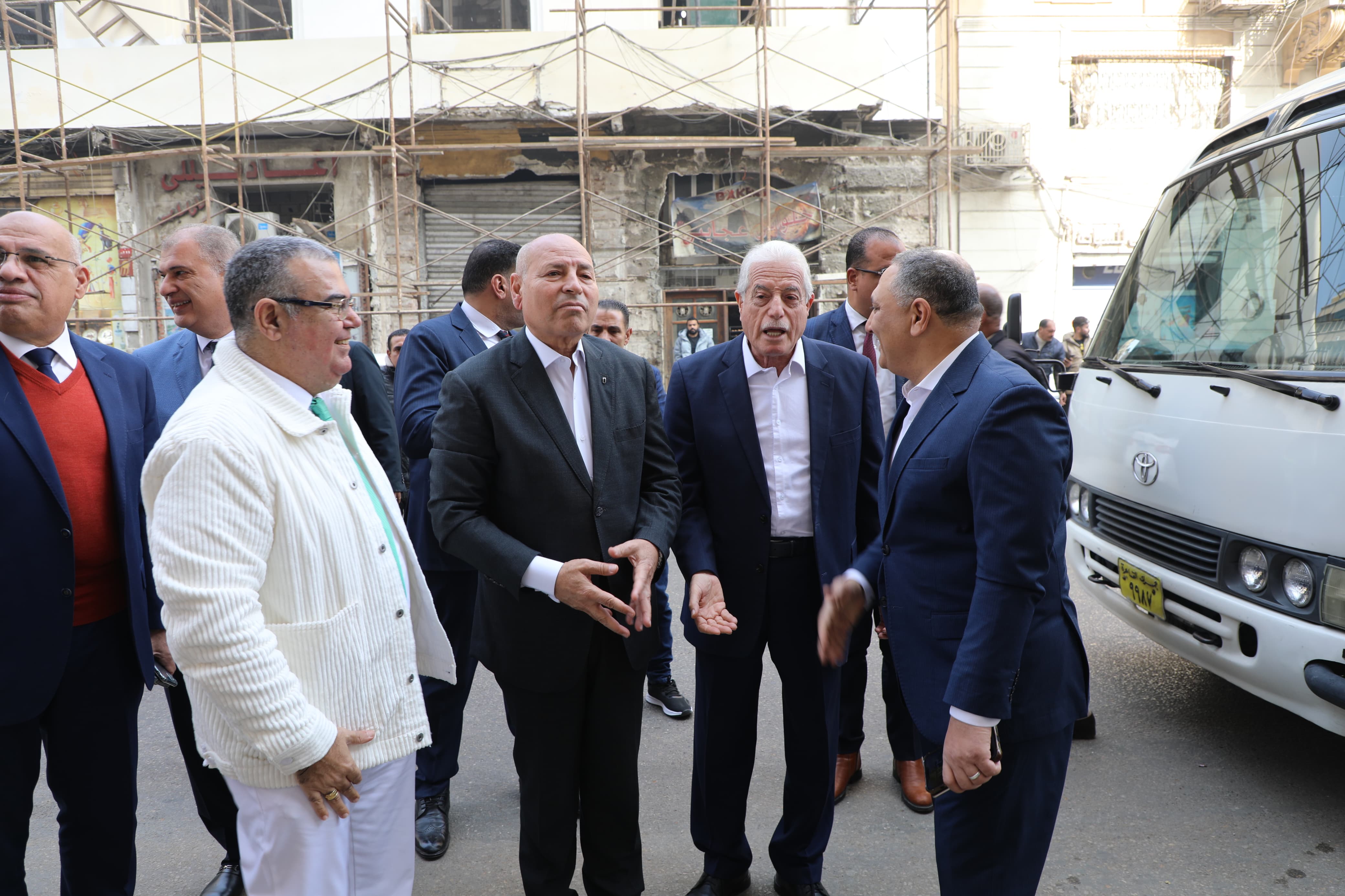  جولة تفقدية لمتابعة إحياء القاهرة التراثية