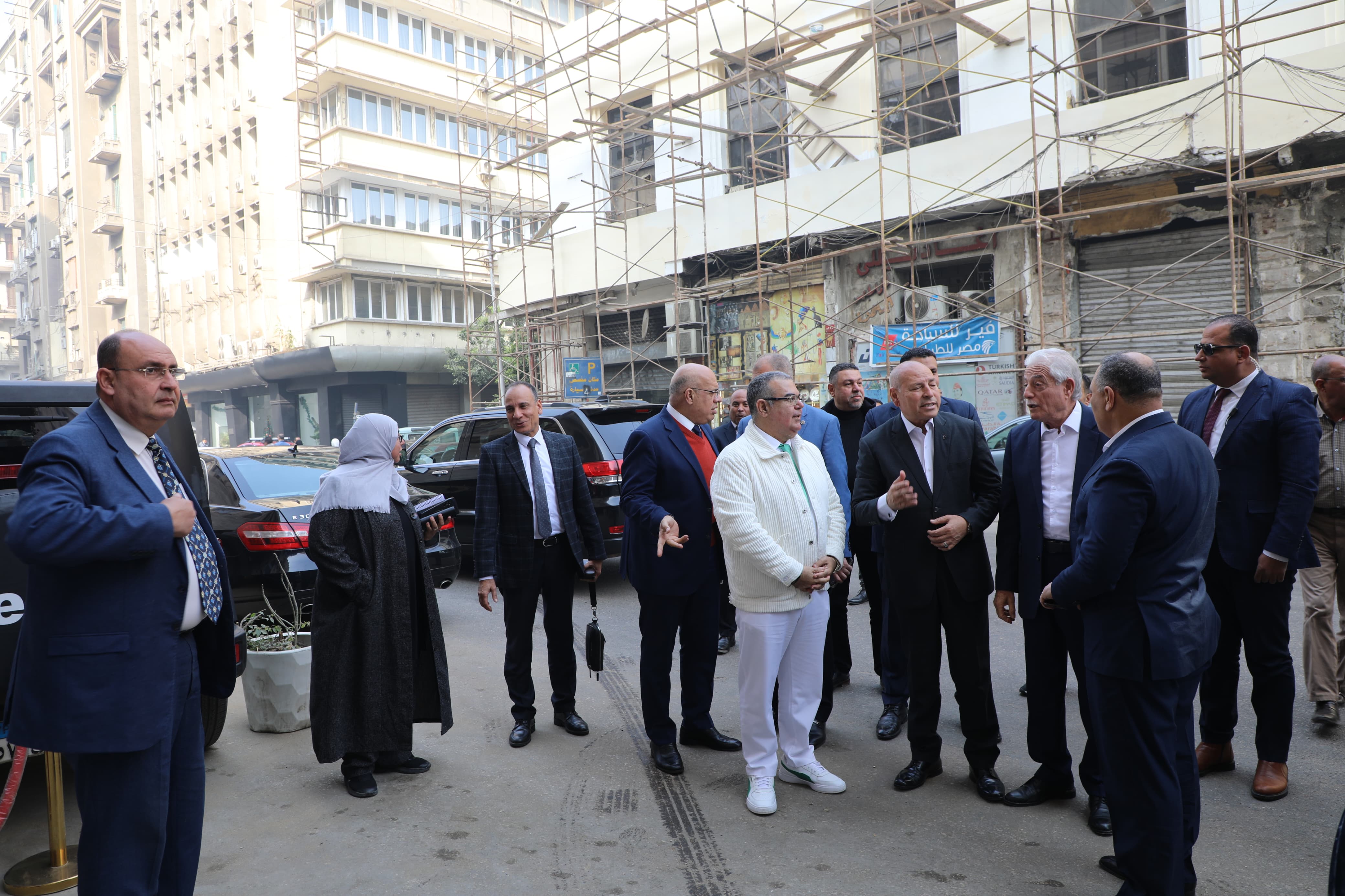  جولة تفقدية لمتابعة إحياء القاهرة التراثية