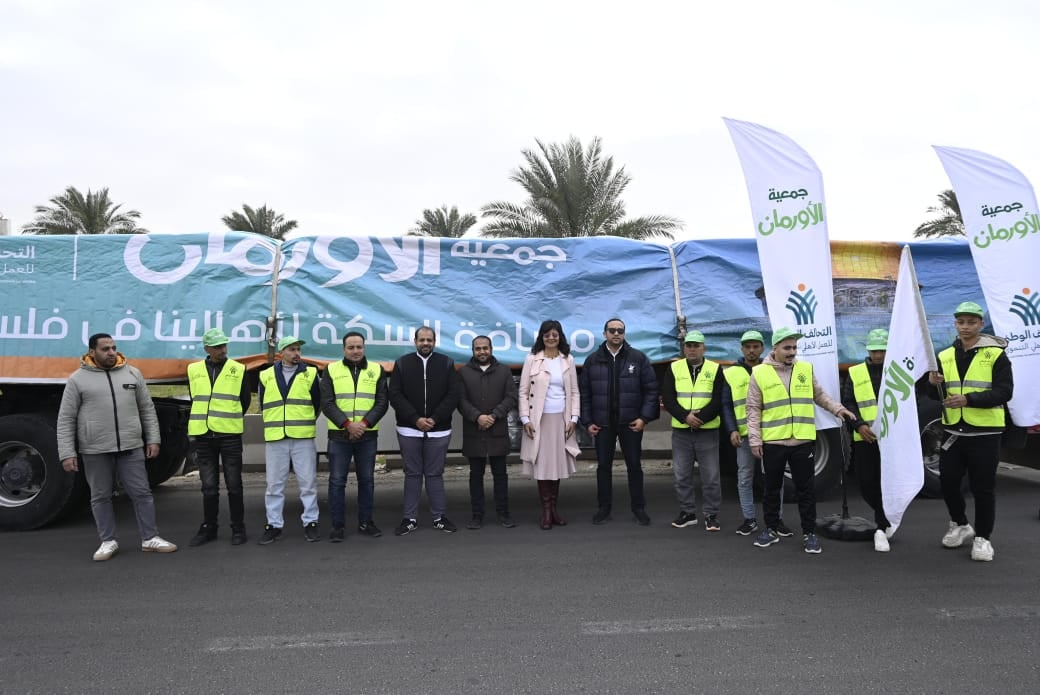 جانب من قوافل دعم غزة