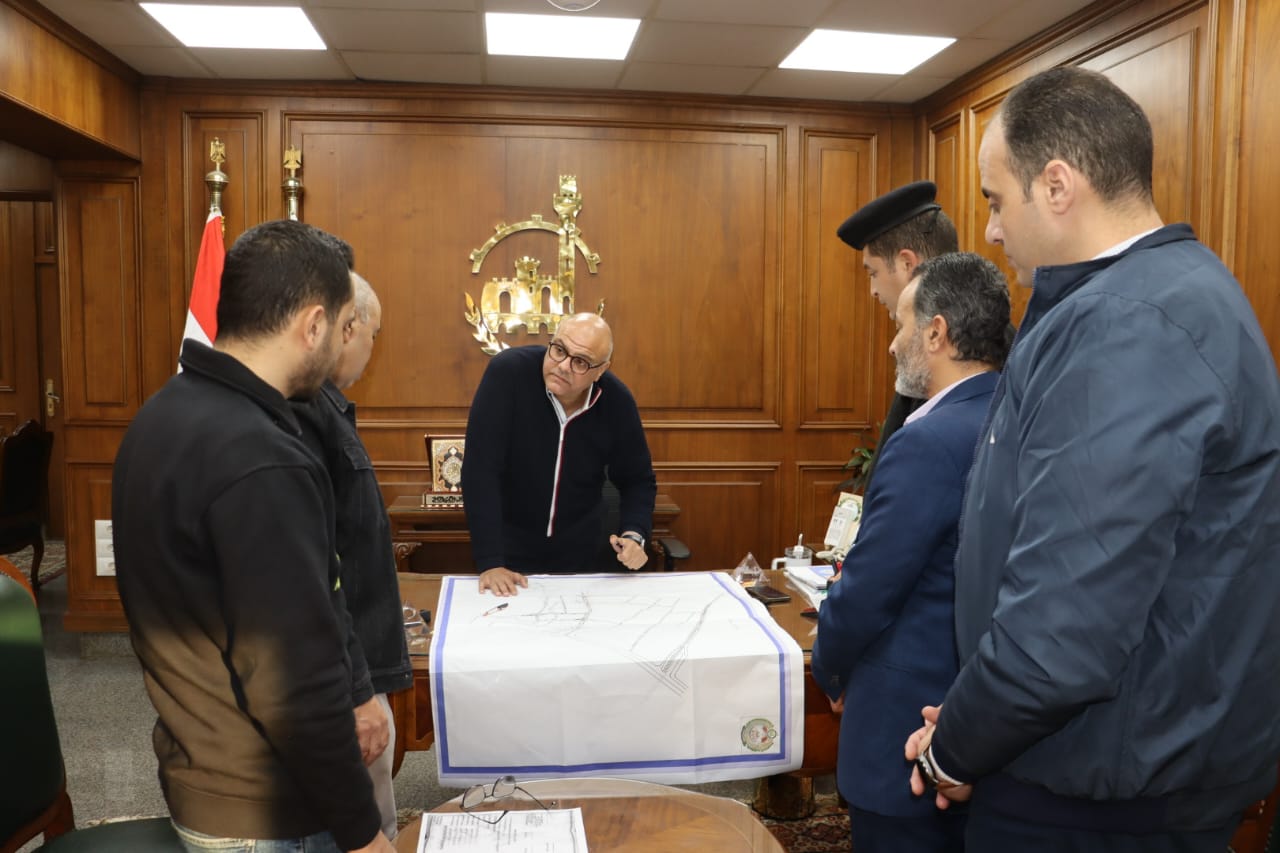 دراسة الحلول المقترحة لحل الأزمة المرورية ببنها