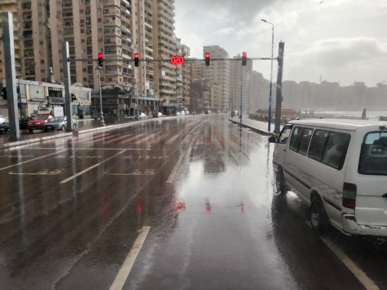 امطار نوة الفيضه