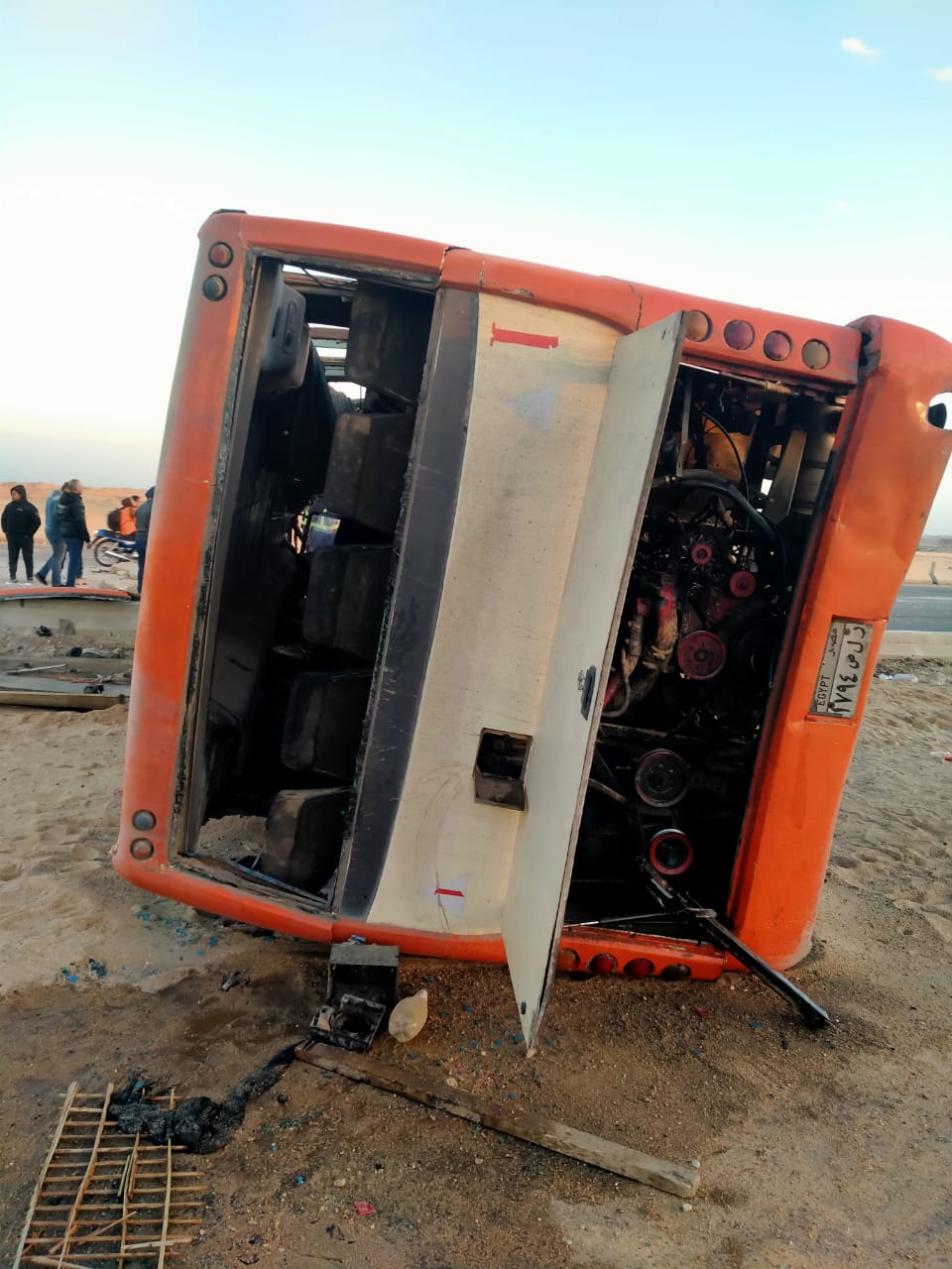 حادث انقلاب أتوبيس بالشرقية (4)