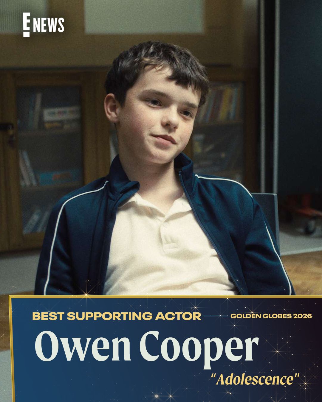الطفل أوين كوبر يحصد جائزة أفضل ممثل مساعد عن مسلسل Adolescence