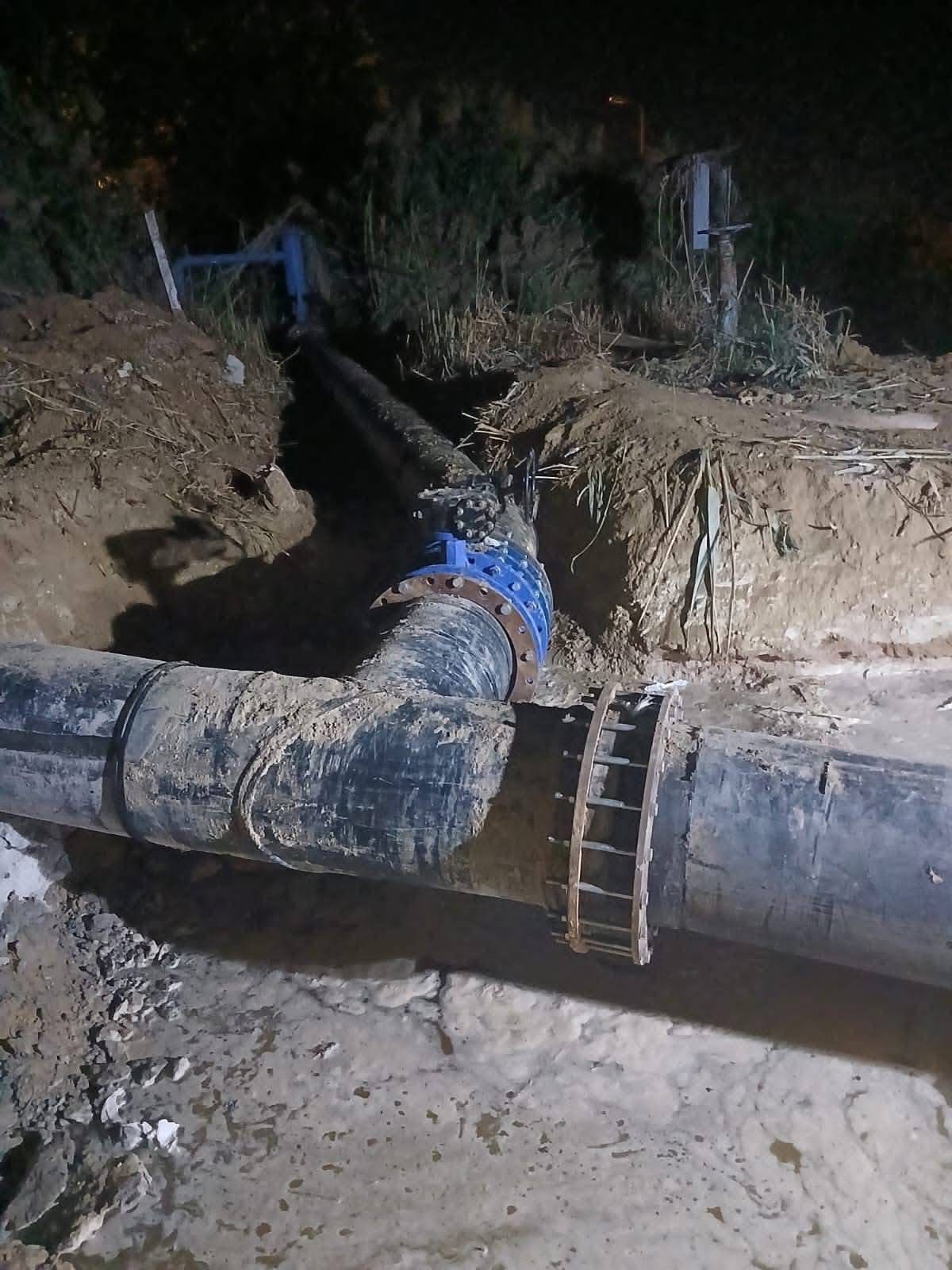 مشروعات خط ربط الغابة الشجرية بمحطة للمعالجة