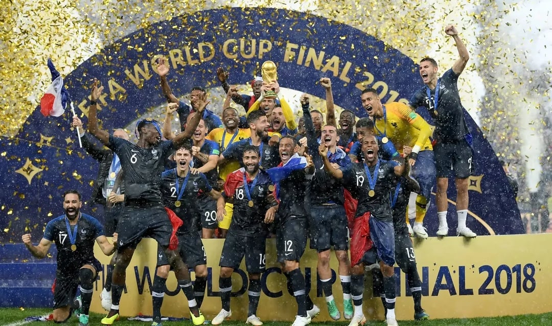 فرنسا وكرواتيا فى نهائي 2018