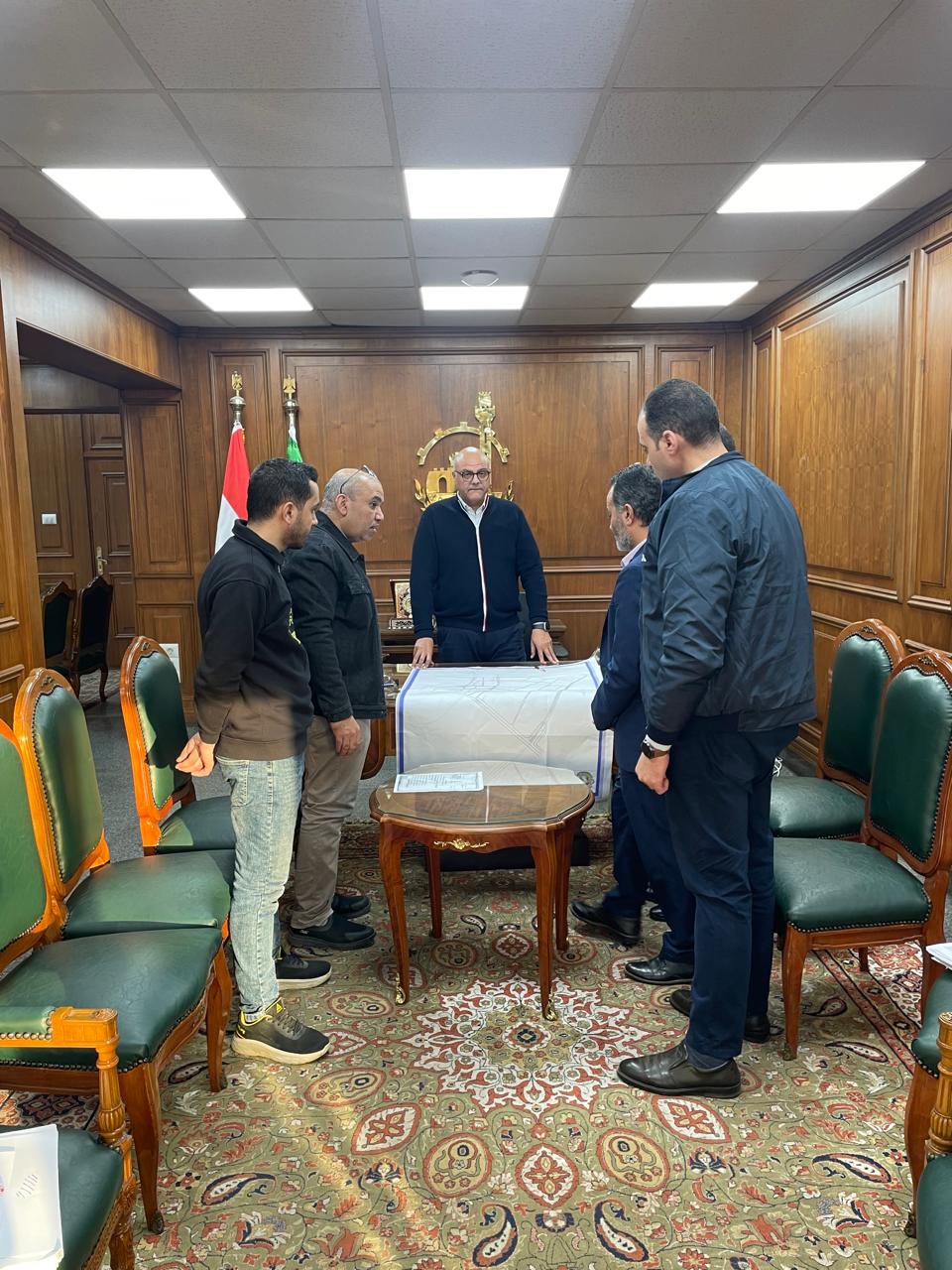 المشاركين بالاجتماع في القليوبية