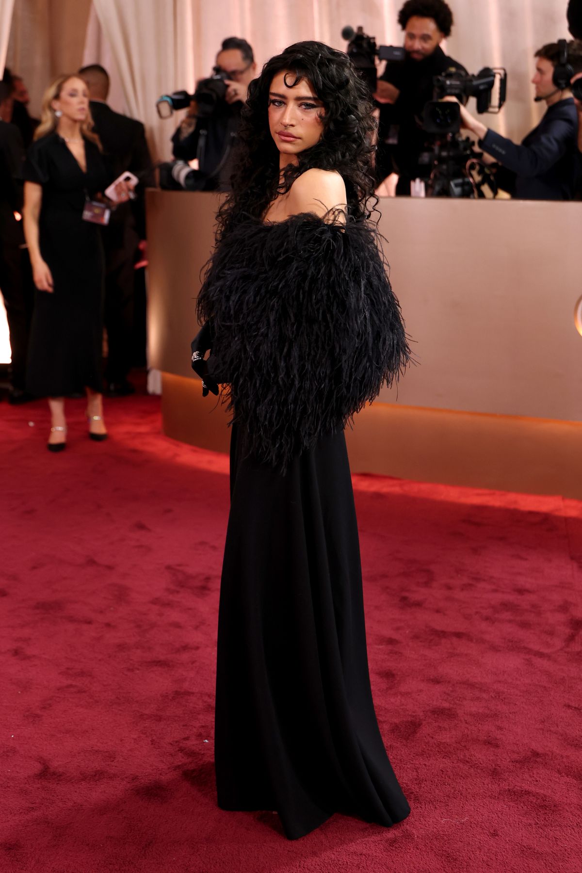 أوديسا أزيون على السجادة الحمراء