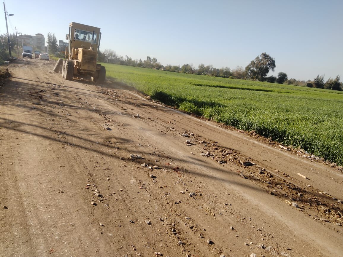 رفع كفاءة الطرق بدسوق