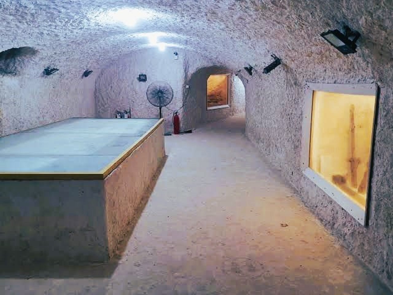 متحف-كهف-روميل-بمطروح - في بطن الجبل