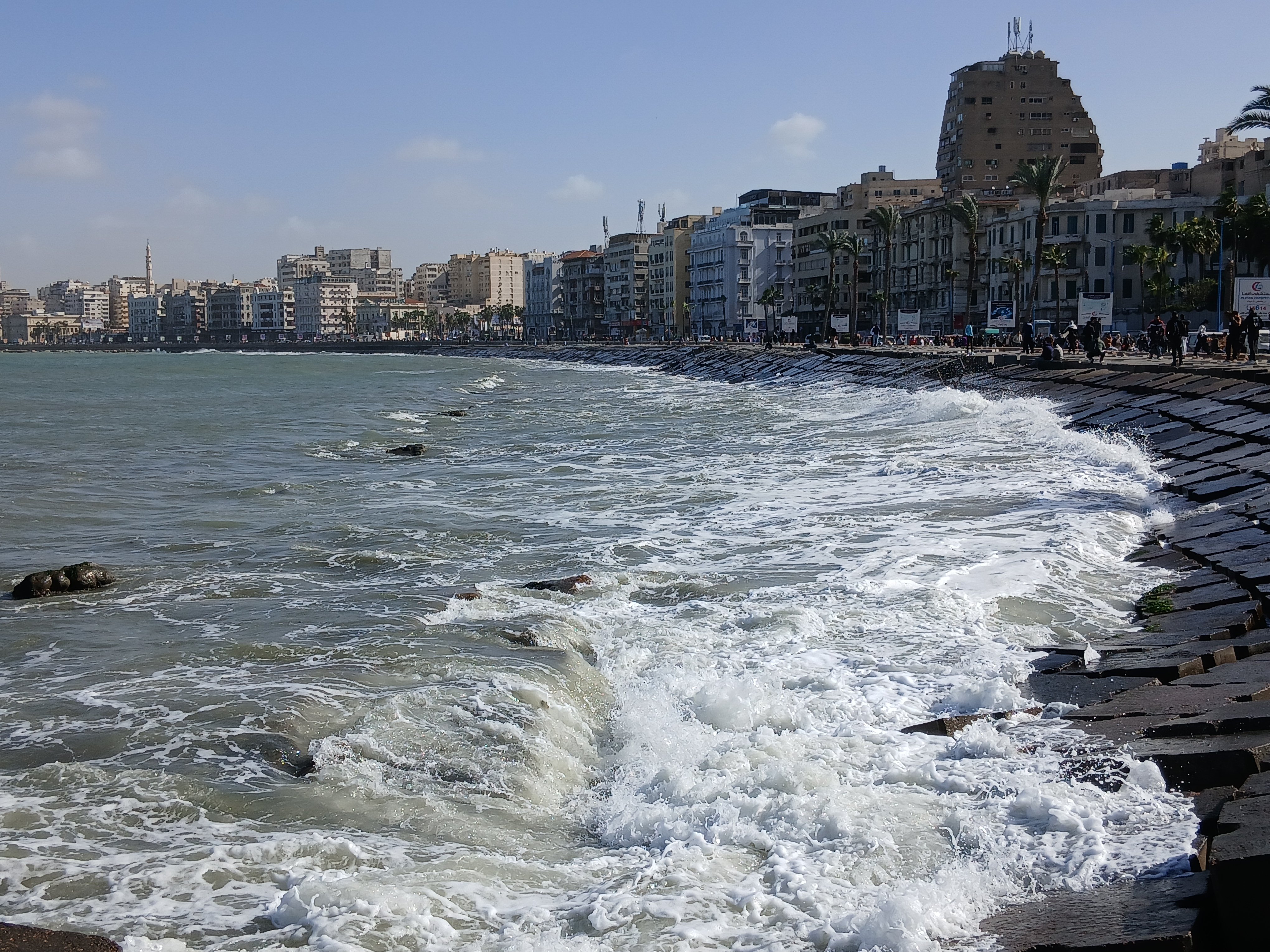 نشاط الرياح علي الإسكندرية