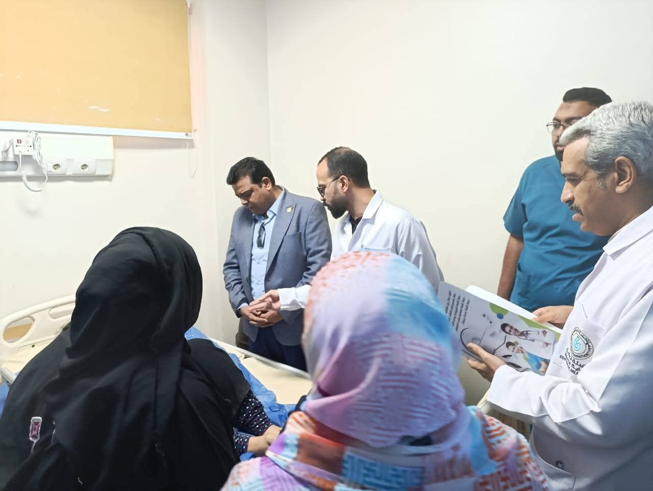 جانب من العمليات داخل مستشفى أسوان التخصصى (13)