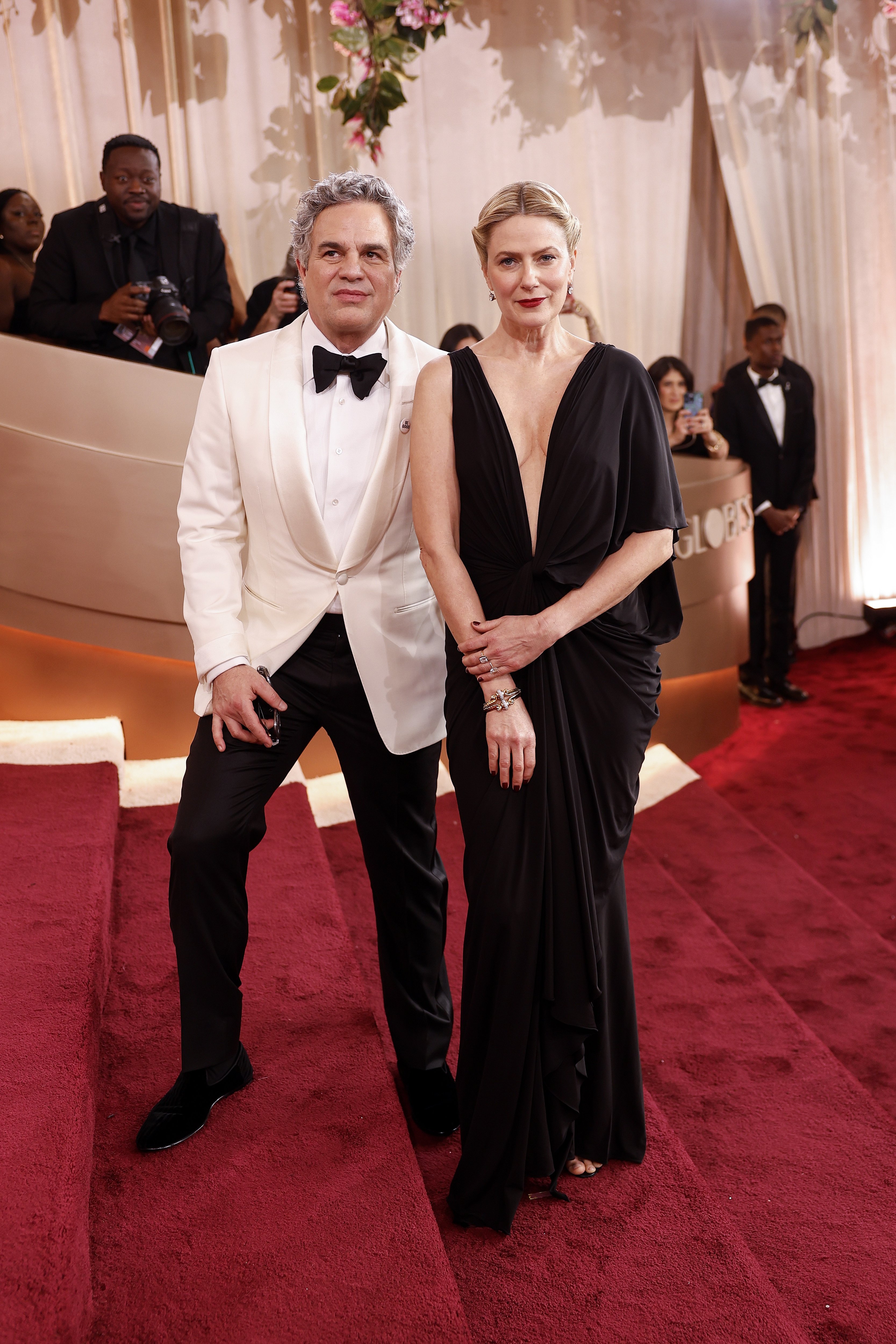 الممثلان الأمريكيان مارك روفالو  وسانرايز كوينجي