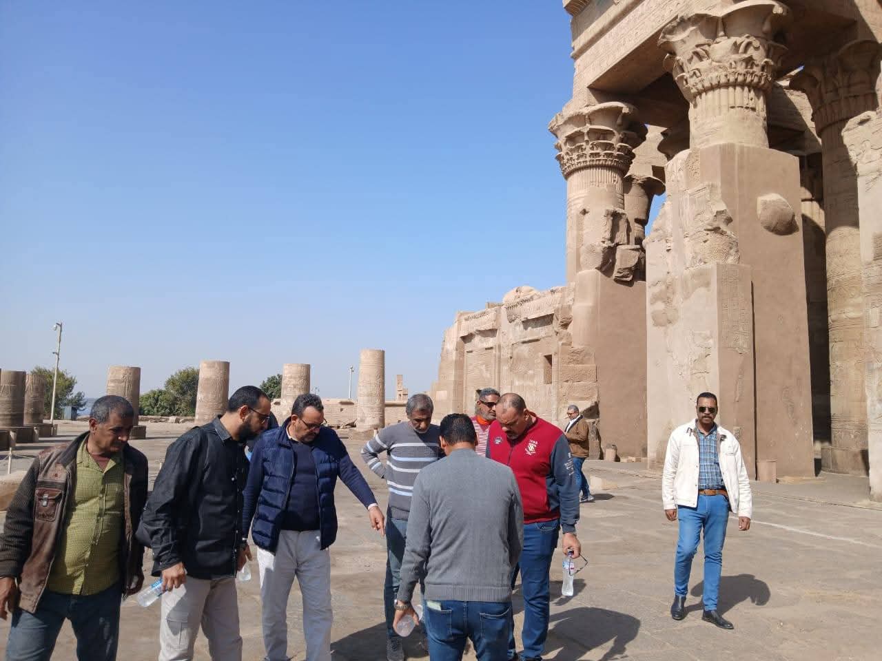 جانب من الجولة التفقدية