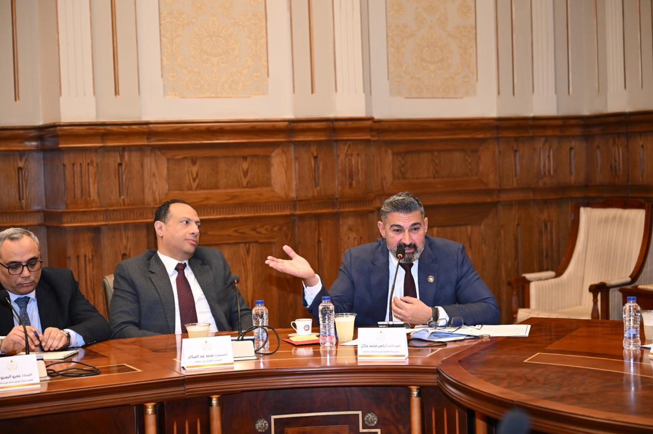 الفنان والنائب ياسر جلال والدكتور أحمد فؤاد هنو