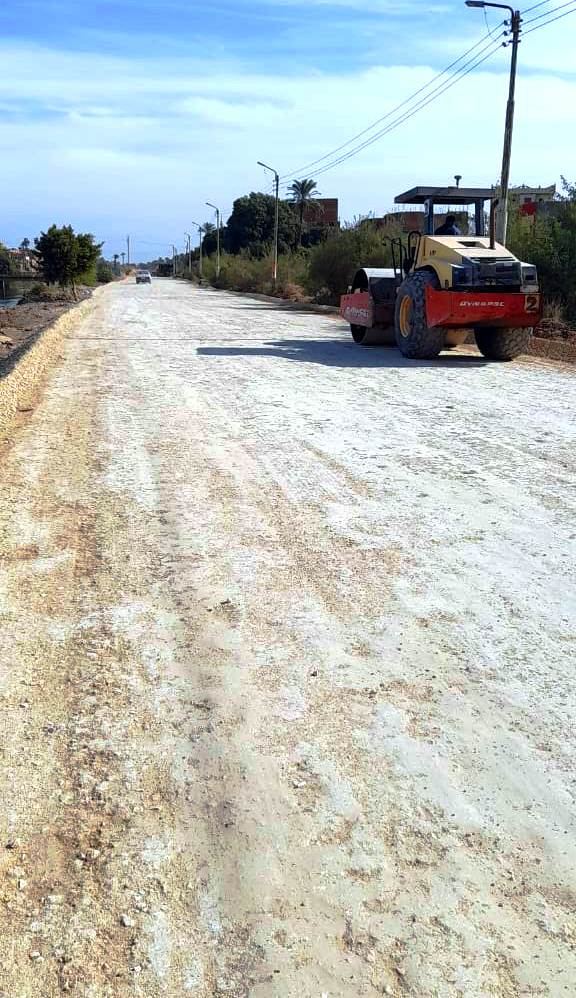 أعمال استعداد الرصف