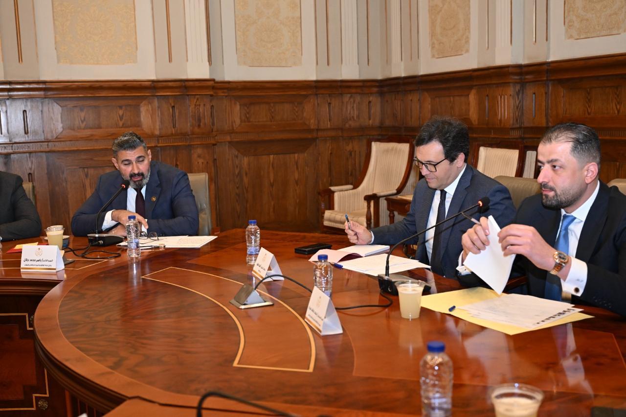 الفنان والنائب ياسر جلال والدكتور أحمد فؤاد هنو