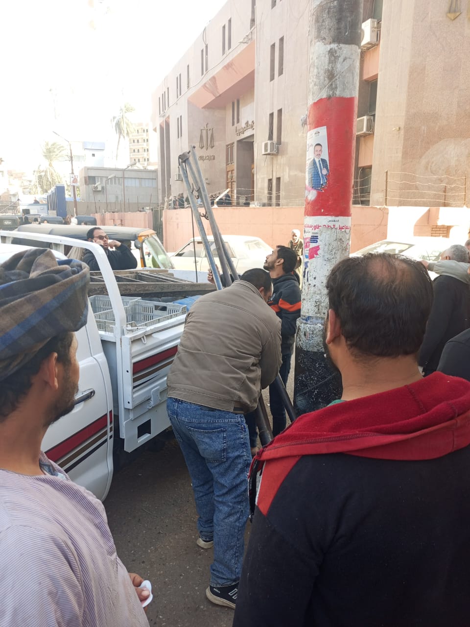 ازالة الاشغالات 