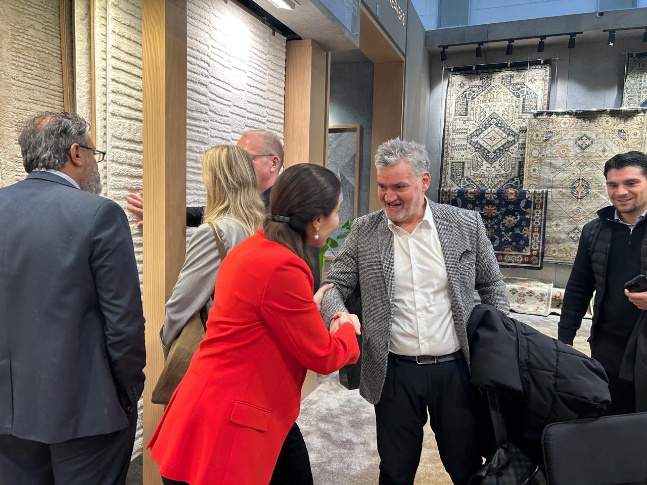 استقبال الزائرون فى معرض فرانكفورت