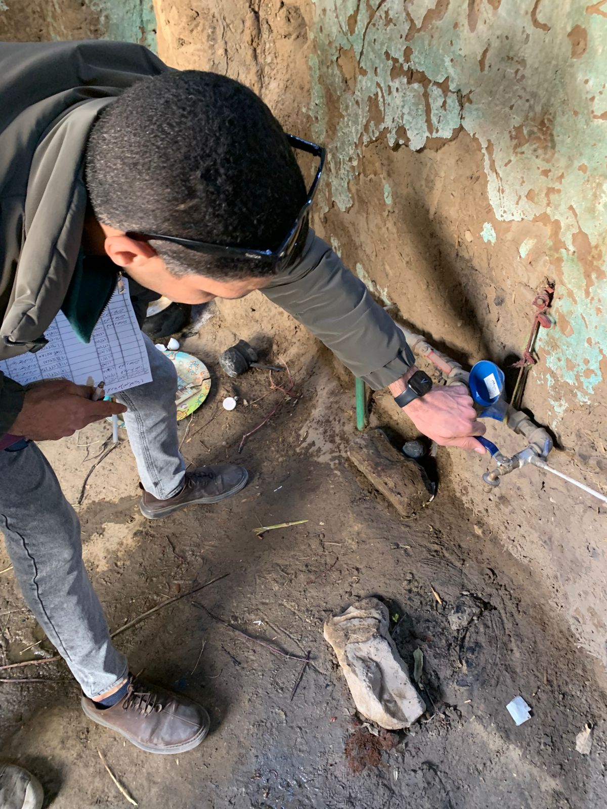 مراجعة أوضاع التوصيلات المنزلية والتجارية والوصلات غير القانونية مراجعة أوضاع التوصيلات المنزلية والتجارية والوصلات غير القانونية