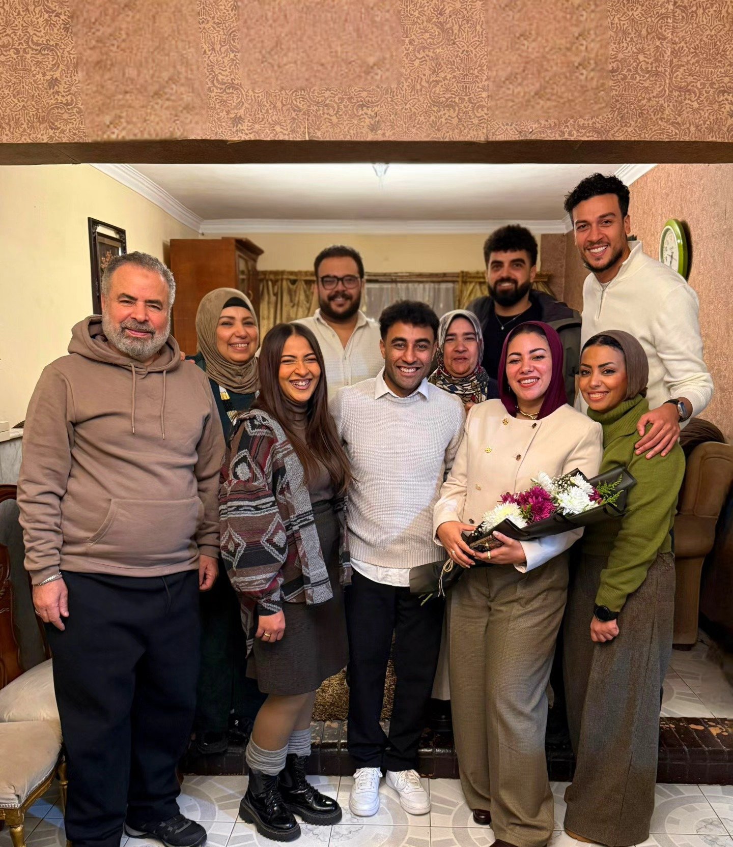 صبحى خليل فى حفل خطوبتة ابنته