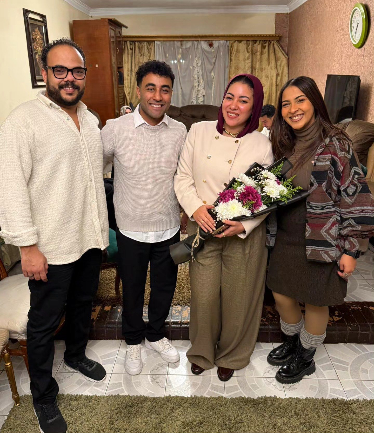 من خطوبة جيهان وثائر