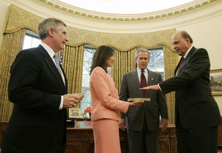 دينا باول في إدارة جورج بوش