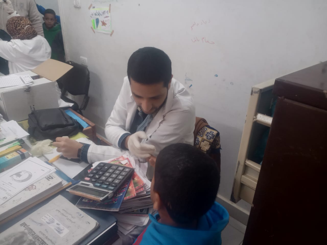 أعمال الكشف الطبى 