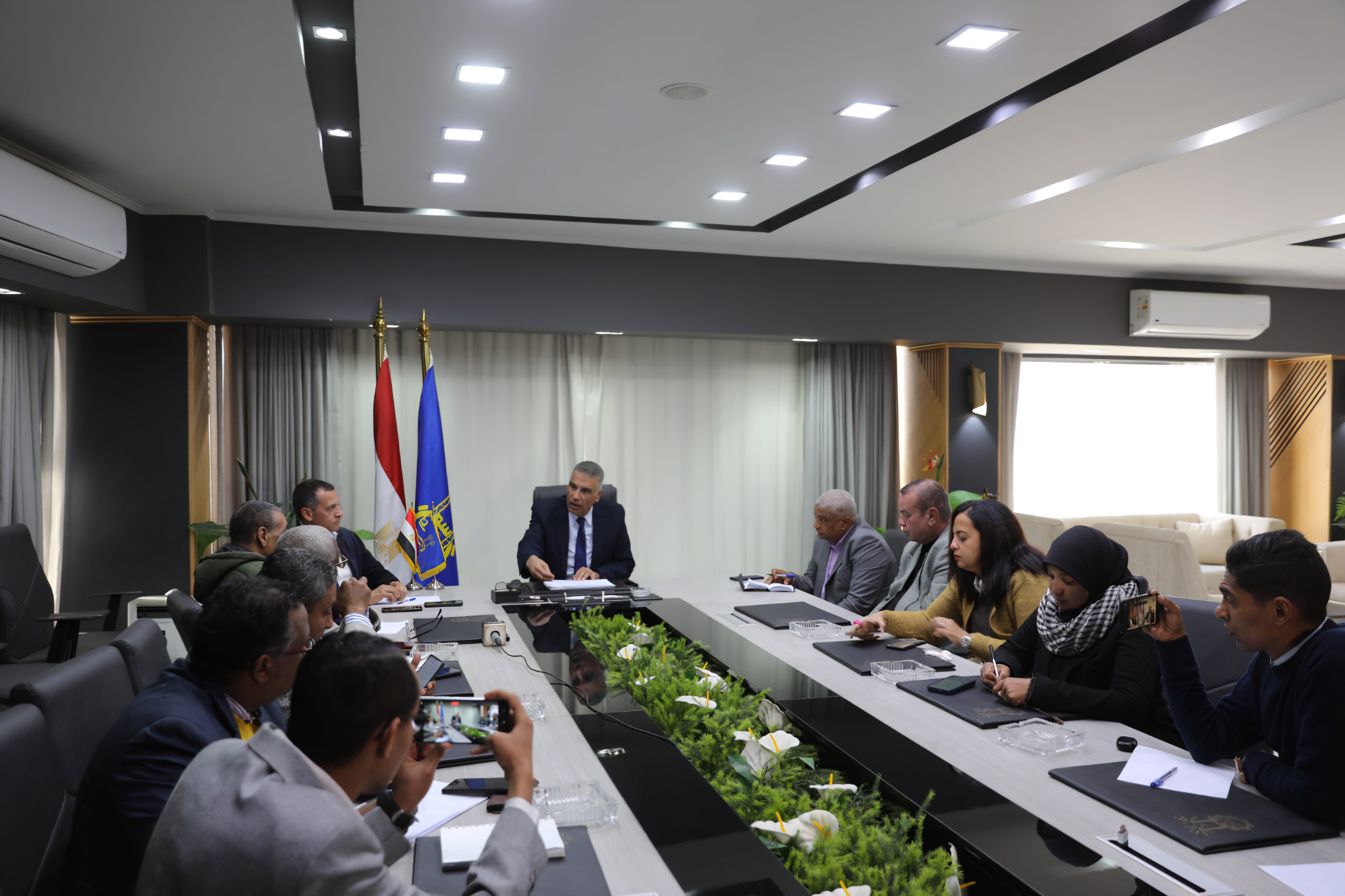 جانب من المؤتمر الصحفى 