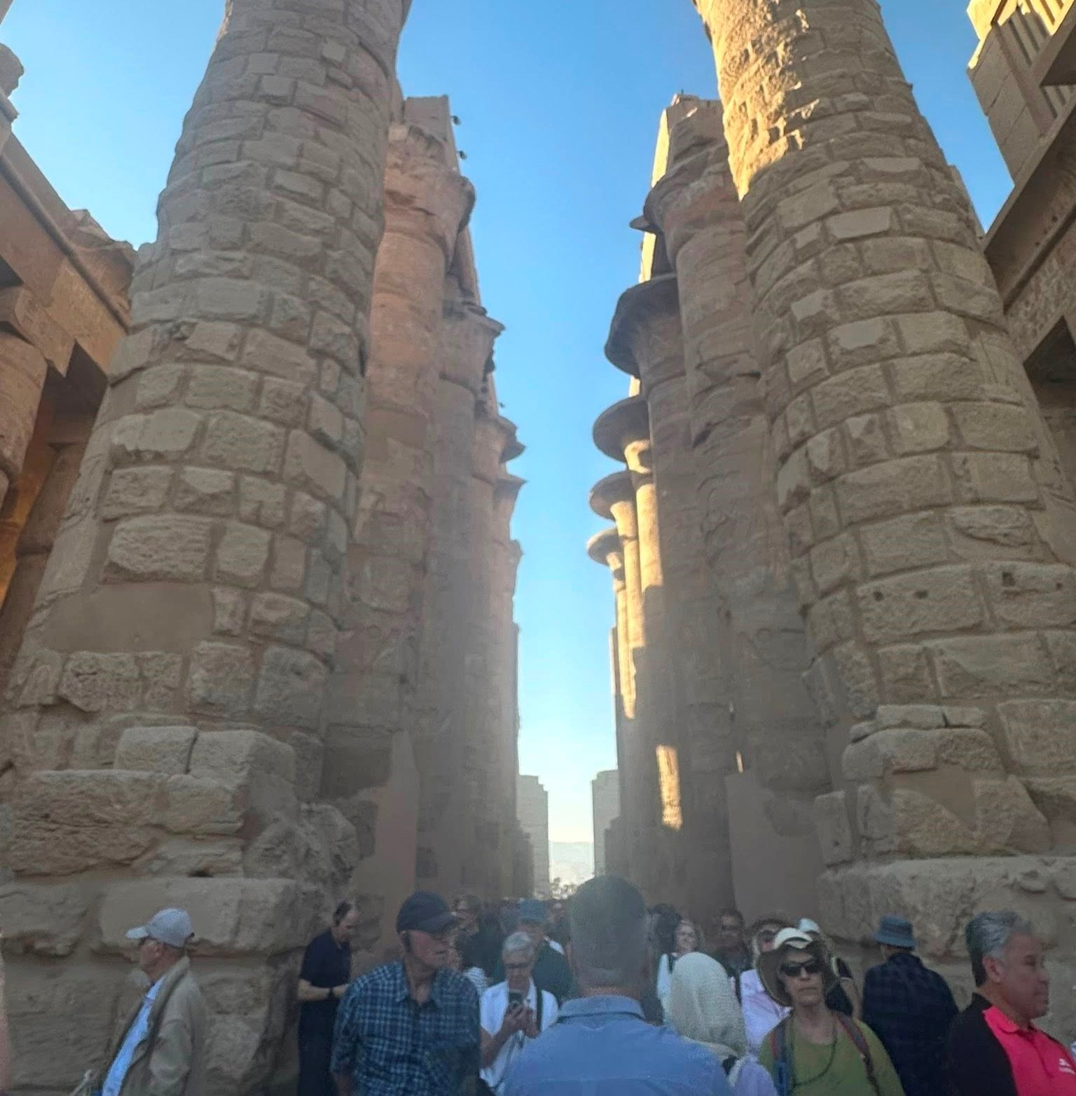 الزيارات السياحية اليومية فى معابد الكرنك