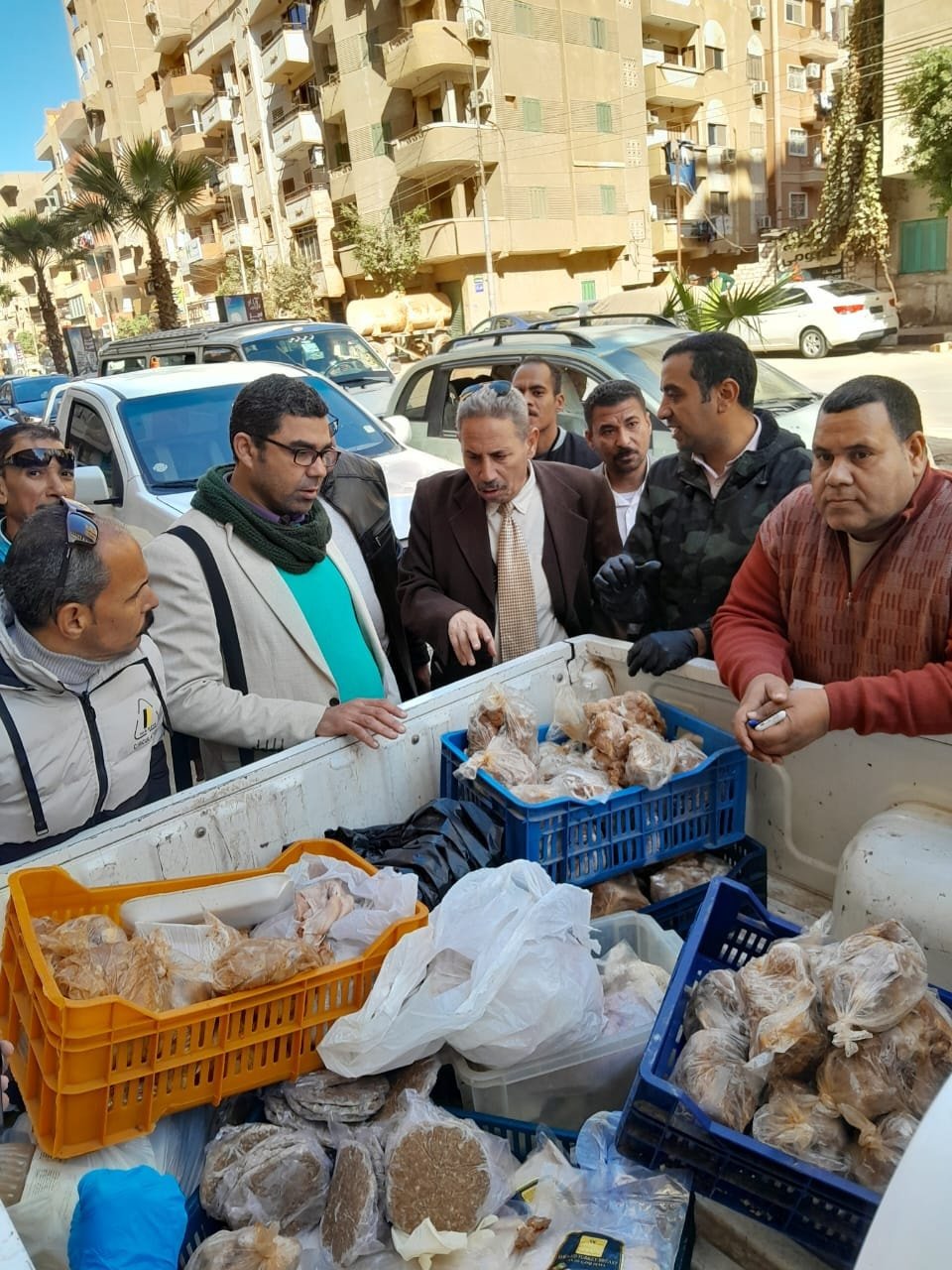 حى شرق يتحفظ على اللحوم