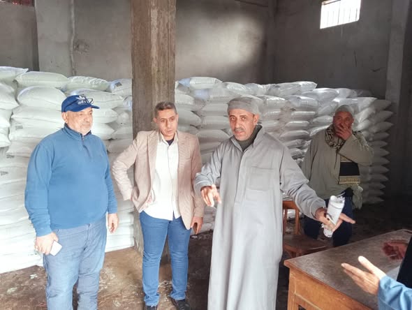 صرف الأسمدة للمزارعين