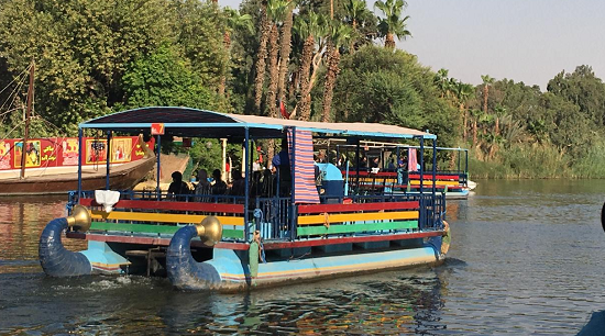 مركب نيلية للقرية الفرعونية