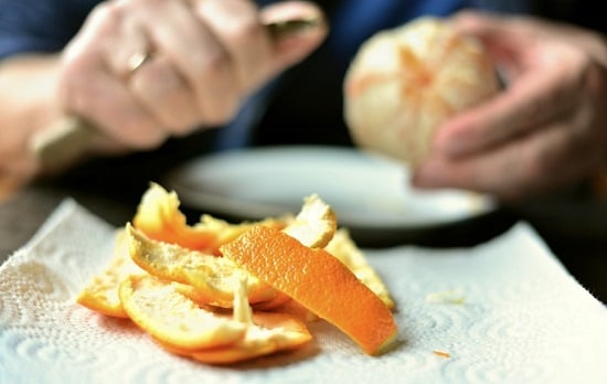 وصفات طبيعية من قشر البرتقال 