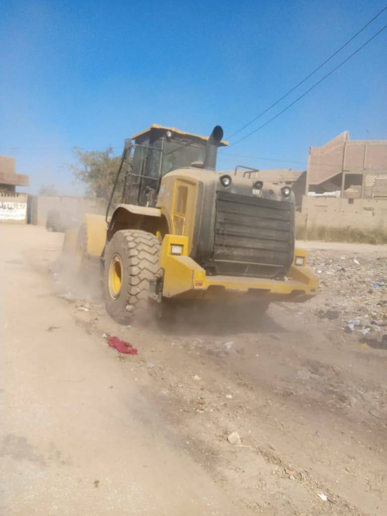 رفع التراكمات من الطرقات رفع التراكمات من الطرقات