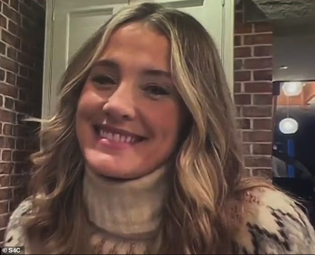 إيلين وهى تقدم البرنامج