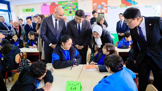 وزير-التعليم-الياباني-يشيد-بمستوى-طلاب-المدارس-المصرية-اليابانية