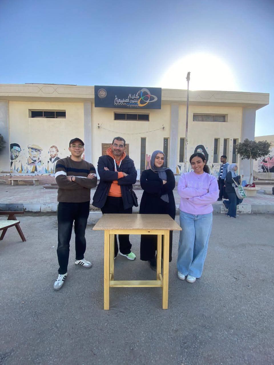 دكتور محمد محى والطلاب