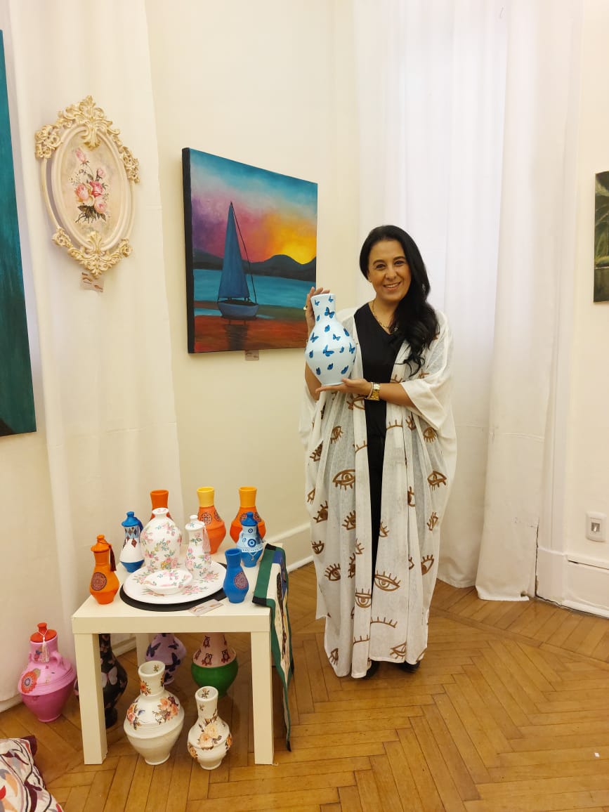 الفنانة والشاعرة أمانى محفوظ