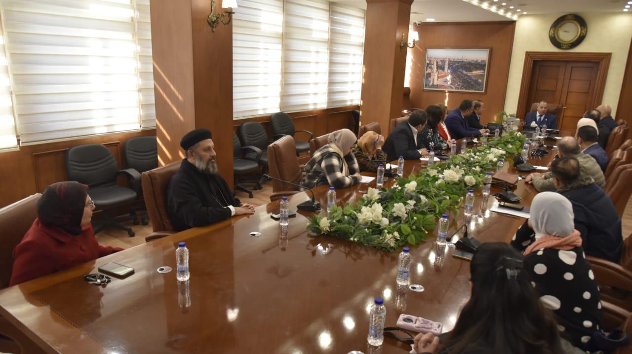 حضور رجال الدين المسيحي