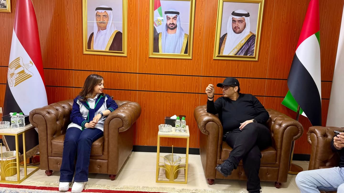 زيارة ريهام عبد الحكيم