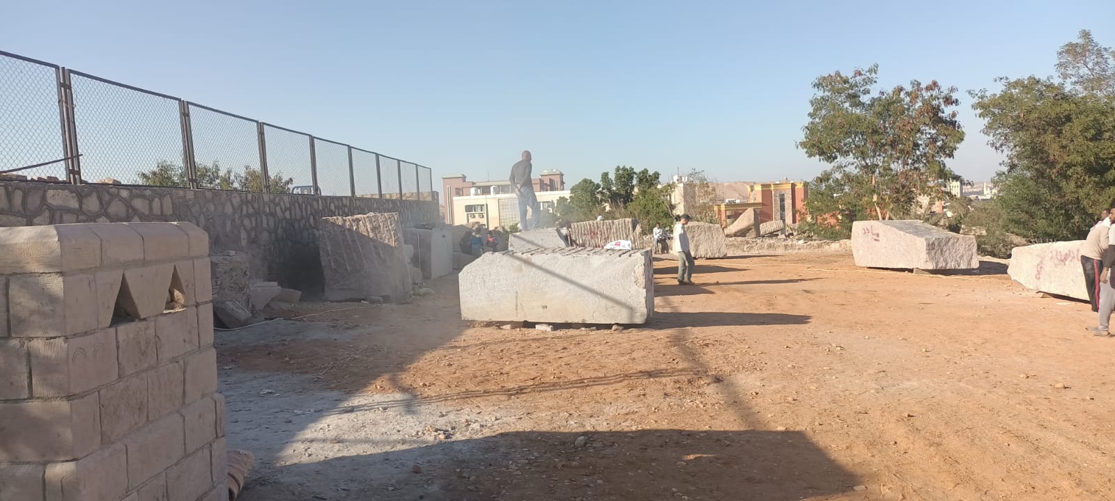 رفع كفاءة ارض سيمبوزيوم اسوان