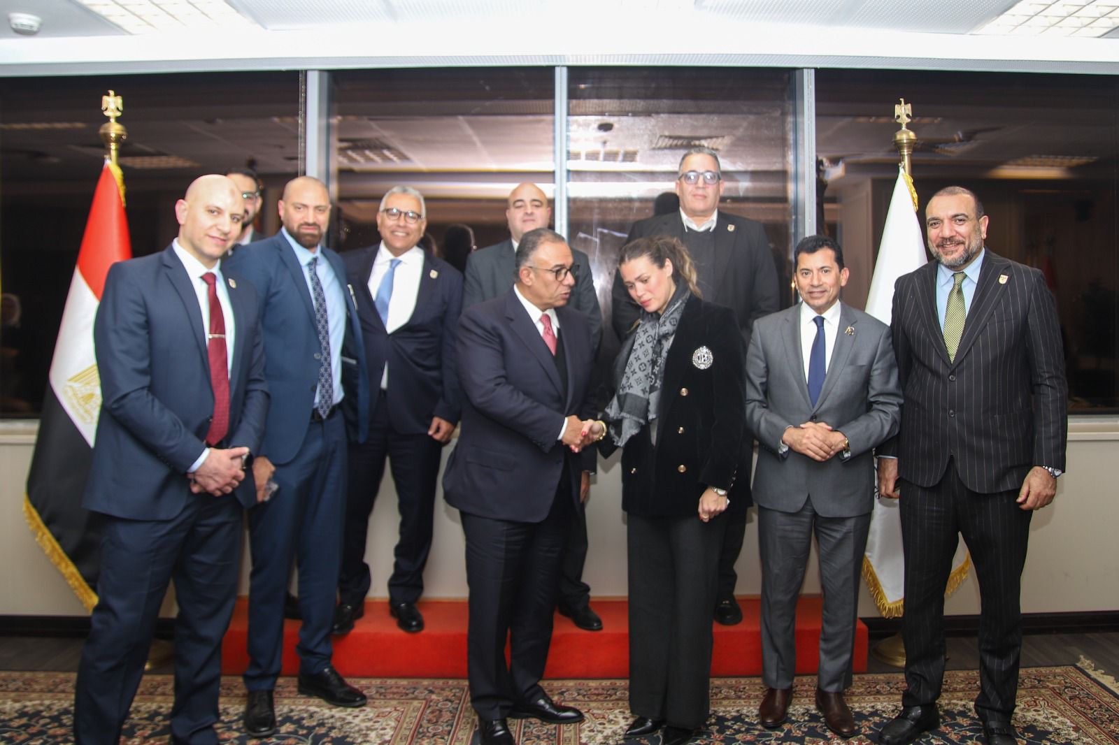 عمرو مصيلحى ونيرة أنور