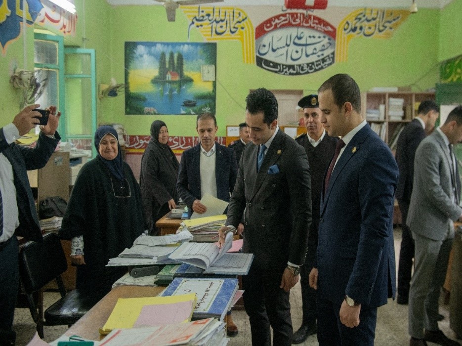 النيابة العامة فى مركز اصلاح بورسعيد