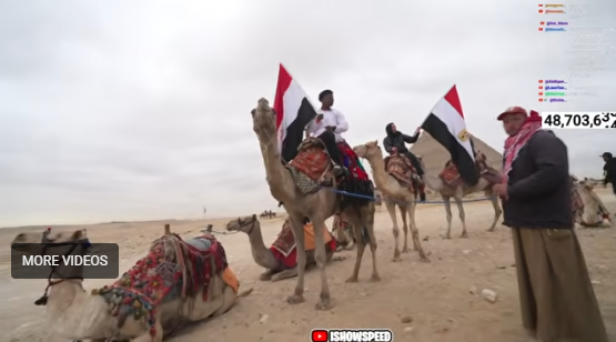 "سبيد" داخل أهرامات الجيزة 